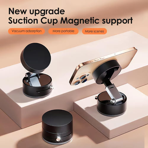 Vacuum Suction Magnetic Phone Stand