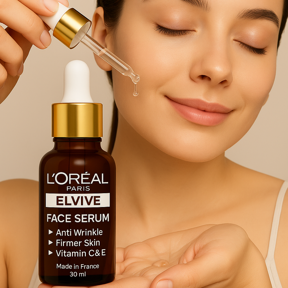 L'Oréal Paris Elvive Face Serum – Anti-Wrinkle & Skin Firming