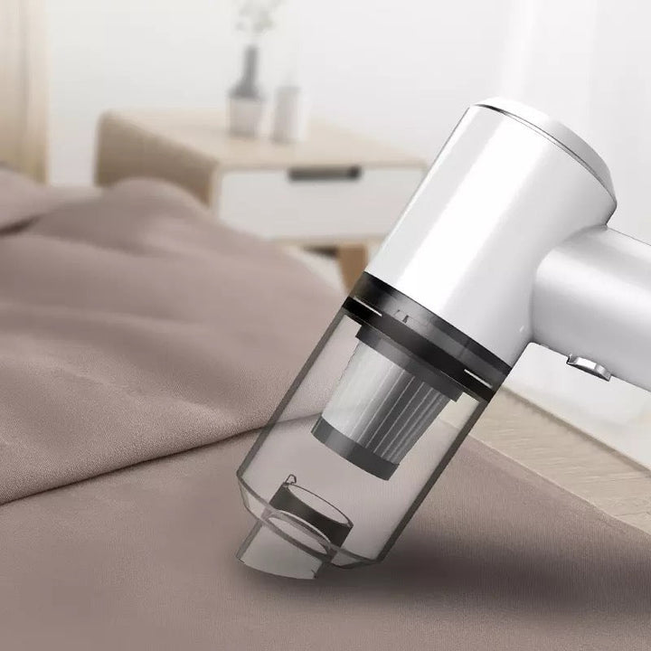 2-in-1 Portable Mini Vacuum Cleaner – Powerful Suction for Home & Car Cleaning